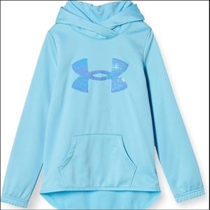 NWT Under Armour Logo Hoodie & Jogger Pants Matching Set Size Juniors XL